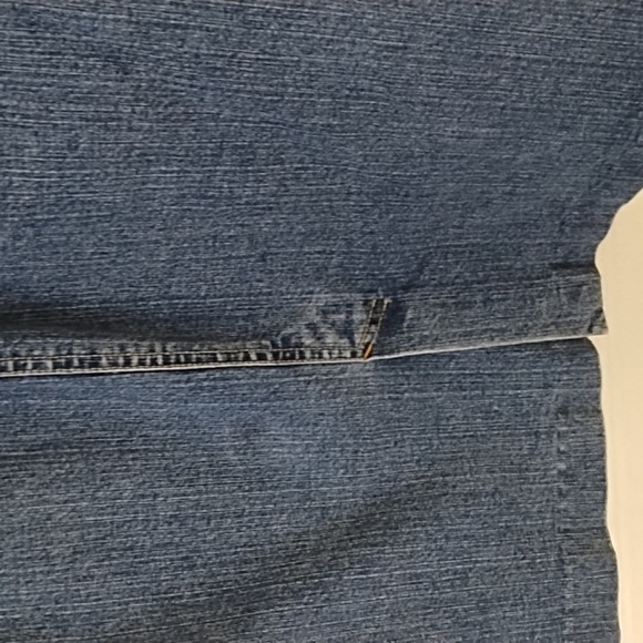 Tommy Hilfiger Knee Length Denim Stretch Skirt Back Vent 16 - Picture 3 of 14